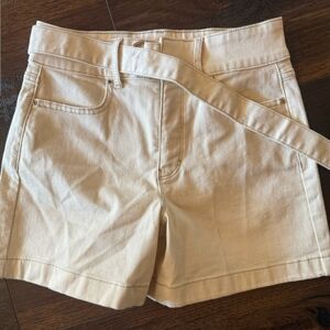 WHBM Belted Shorts